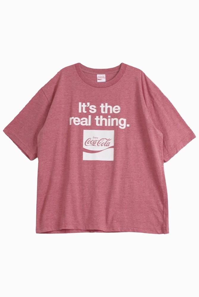 (80%세일)COCA-COLA 코튼 혼방 프린팅 티셔츠 - Men