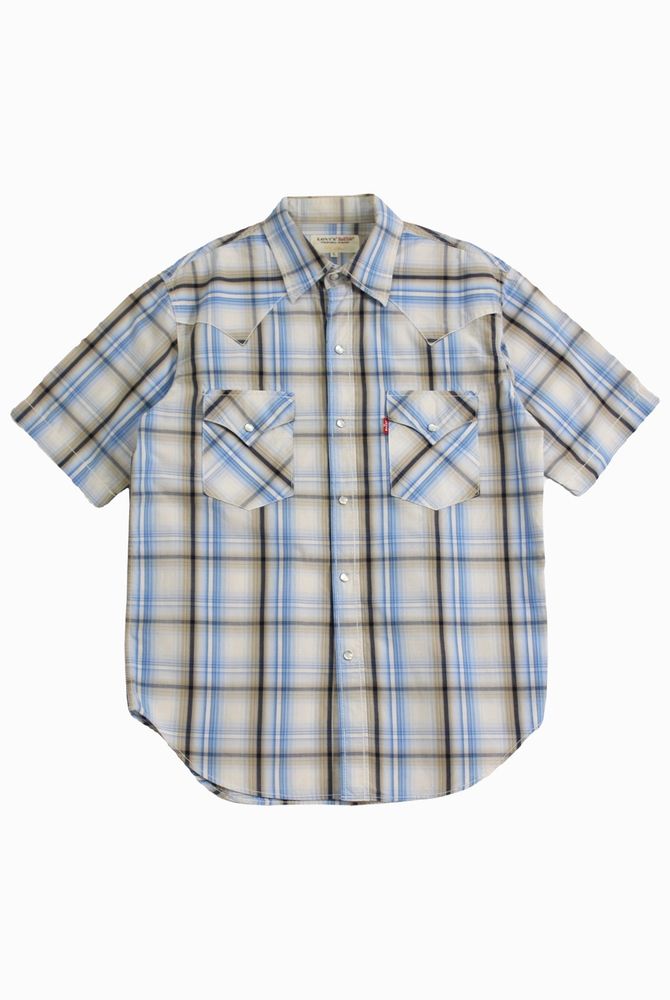 (70%세일)#LEVIS 리바이스 코튼 100% 체크 셔츠 - Men