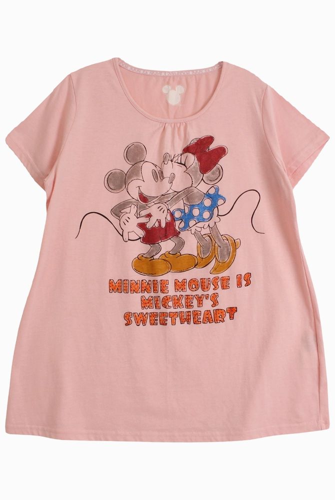 (80%세일) DISNEY 디즈니 폴리 혼방 프린팅 티셔츠 - Women